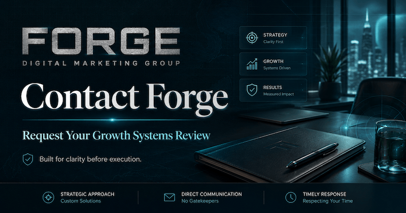 Growth Systems Review | Forge Digital Marketing Group